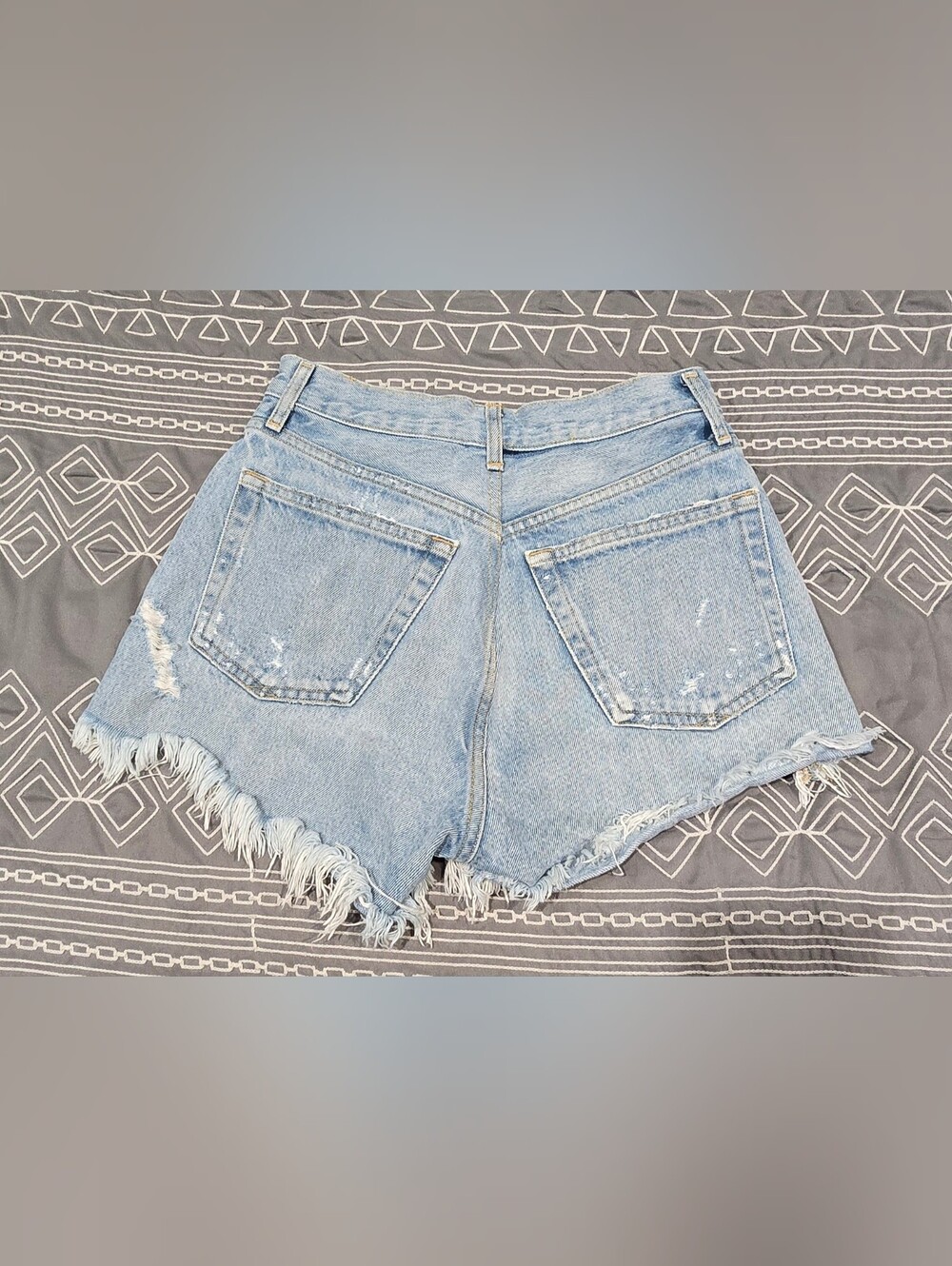 Agolde Parker High Waisted Vintage Cutoff Shorts - Picture 5 of 7